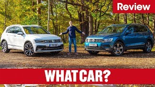 VW Tiguan amp Tiguan Allspace indepth review amp comparison  What Car [upl. by Neillij208]