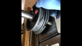 DIY How to replace torsion cable at garage door [upl. by Nissy795]