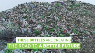 How recycled glass bottles are helping build Victorias roads of the future [upl. by Dat]