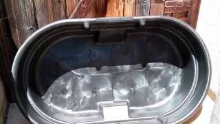 Rubbermaid Commercial Products  50 gal Stock Tank [upl. by Ahsemrak]