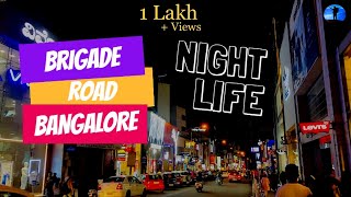 Brigade Road Bangalore  M G Road  Nightlife in Bengaluru  Shopping Pubs amp Restaurants TripDude [upl. by Naibaf736]