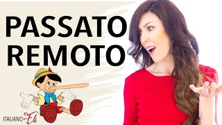 Passato remoto italiano verbi regolari EASY EXPLAINED [upl. by Leba]