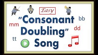 How To Teach Consonant Doubling  Consonant Doubling Song [upl. by Nnylf]