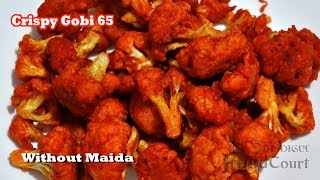 Gobi 65 Cauliflower 65 Recipe Cauliflower Fry [upl. by Anai]