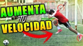 AUMENTA TU VELOCIDAD Y AGILIDAD EN EL FÚTBOL CON ESTOS EJERCICIOS Entrenamiento de fútbol [upl. by Zetra]