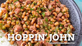 Hoppin John Slow Cooked Black Eyed Peas [upl. by Azmuh]