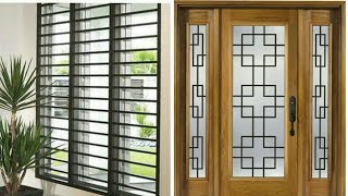 Modern Window Grill Design Ideas  Modern Home Iron Wooden Aluminium UPVC Window Types [upl. by Fisher]