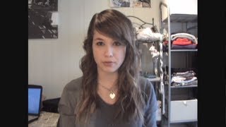 Tutoriel Coiffure n°1   Boucles avec un lisseur [upl. by Annahsad]