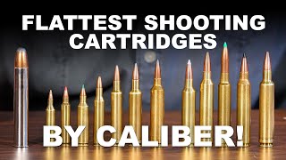 Flattest Shooting Cartridges by Caliber [upl. by Enyallij530]