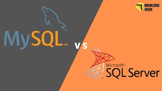 Difference between MySQL and Microsoft SQL Server [upl. by Soloma]