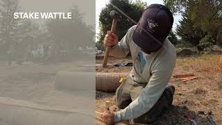 How to Install Straw Wattles for Erosion Control [upl. by Leinaj]