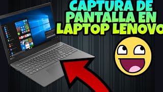 Como hacer una CAPTURA DE PANTALLA en LAPTOP LENOVO 2021 FÁCIL [upl. by Oloapnaig314]