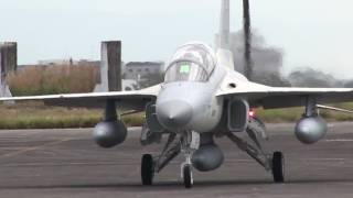 Arrival of new FA50 fighter jets of the Philippine Air Force [upl. by Wilburn]