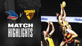 Adelaide Crows v Hawthorn Highlights  Round 19 2021  AFL [upl. by Keverne]