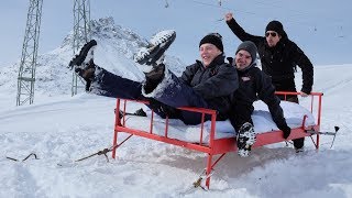 Draußen schlafen  Folge 1 Auf der Skipiste  ZDFtivi [upl. by Alissa711]