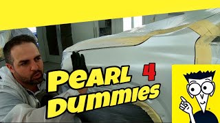 Car Painting Painting WHITE PEARL for DUMMIES [upl. by Nylde]