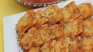 Toasted Ravioli Recipe I LOVE this appetizer [upl. by Melan372]