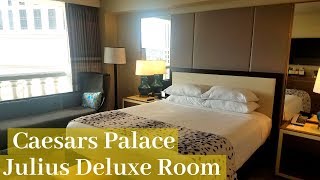 Caesars Palace Las Vegas  Julius Deluxe Room [upl. by Heyer262]