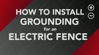 How to Install Ground Rods for your Electric Fence [upl. by Nnave]