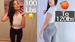 How I finally gained weight Shocking before amp After Pics [upl. by Mag]