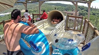 Curved Water Slide at Valley of Waves Sun City [upl. by Ennyleuqcaj]