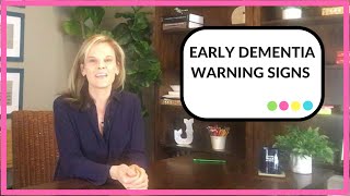 Early Dementia Warning Signs [upl. by Anawat]