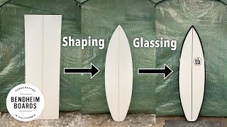 Surfboard Shaping amp Glassing HighPerformance Shortboard [upl. by Leona]