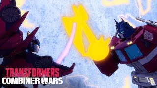 Transformers Combiner Wars  ‘The Duel’ Prime Wars Trilogy Episode 3  Transformers Official [upl. by Sale591]