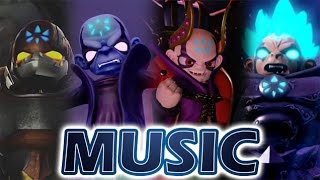 Skylanders  Kaos Final Battle Music Compilation All Games [upl. by Mattox207]