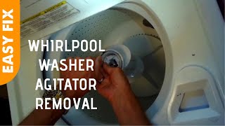 ✨ AGITATOR REMOVAL  WHIRLPOOL WASHER  Easy DIY Fix ✨ [upl. by Luwana366]