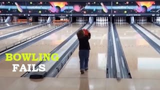 Bowling fails compilation  funny bowling fails  WidoFails [upl. by Idnyl]