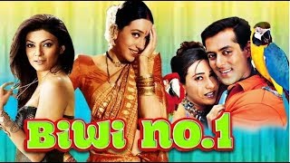 Biwi No 1 Hindi Movie  Karishma Sushmita Salman Khan amp Anil Kapoor Comedy [upl. by Talmud395]