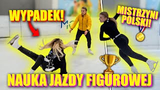 NAUKA JAZDY FIGUROWEJ Z MISTRZYNIĄ EUROPY [upl. by Ydollem626]