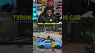 Tyrone Jacked His Car 🤣 [upl. by Osei]