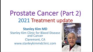 Prostate Cancer Treatment update 2021 [upl. by Kreiker]