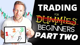 Trading for Beginners Part 2  FULL TRADING COURSE TUTORIAL [upl. by Nnyl234]