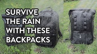 Best Waterproof Backpacks for College Commuting amp EDC [upl. by Ylluz176]