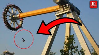 10 Amusement Park Disasters and Accidents [upl. by Nnylkoorb]