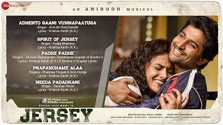 Jersey  Full Movie Audio Jukebox  Nani amp Shraddha Srinath  Anirudh Ravichander [upl. by Evilo504]