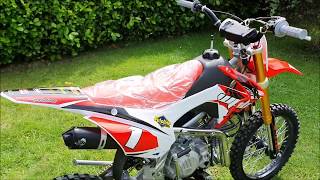 THE BEASTS 1st START NEW 190 PITBIKE [upl. by Bolte940]