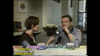 Vídeo Show  Roberto Cabrini Globo1997 [upl. by Nylednarb]