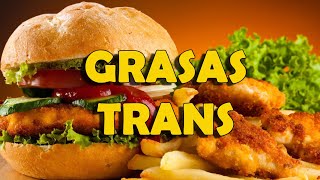 Alimentos con GRASAS TRANS [upl. by Ynattirb]