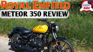 2022 Royal Enfield Meteor 350 Review [upl. by Alorac]