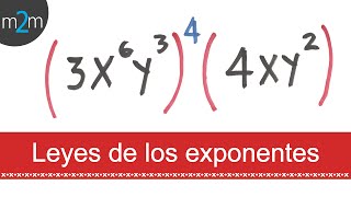 Leyes de los exponentes │ compilado [upl. by Eiznil]