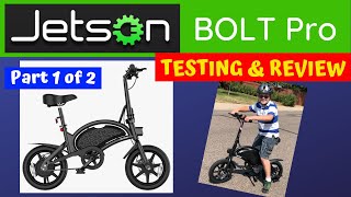 NEW Jetson Bolt Pro Electric Bike Test amp Review [upl. by Haletky94]