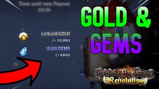 FASTEST amp EASIEST WAY TO GRIND GOLD AND GEMS IN AOTR [upl. by Enitsirk]