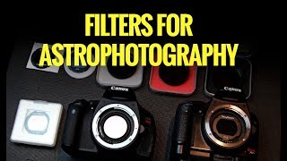 My Light Pollution Filters for Astrophotography [upl. by Bastian765]