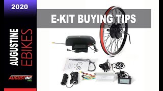 E bikes 2020 Conversion Kit Buying Tips Ebike Kit  Battery [upl. by Okiman]