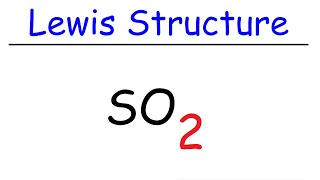 SO2 Lewis Structure  Sulfur Dioxide [upl. by Esinyl]