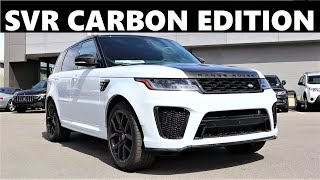 2021 Range Rover Sport SVR Carbon Edition Is The SVR Fast And Is It Worth It [upl. by Tenney]